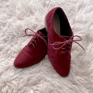 Burgundy Oxfords
